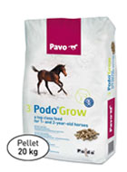 Pavo Podo Grow.Piensos para caballos Pavo en la sierra norte de MAdrid