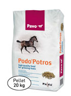 Pavo Podo potros. Pavo piensos para caballos y potros en la sierra norte de madrid